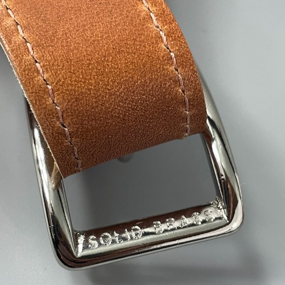 Standard Fair made in California Leather Reversible Belt main image 5
